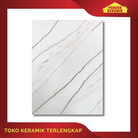 Jual Keramik Dinding Avignon X Phuket White Motif Marble Carara