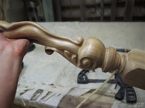 Резная балясина Barcelona из дерева за 6 140 руб - Get-Wood.ru