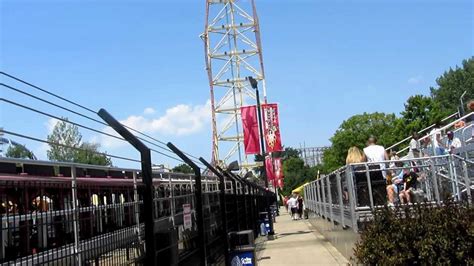 Top Thrill Dragster Off Ride At Cedar Point Hd Youtube