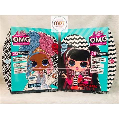 LOL SURPRISE OMG Series Sweets Spicy Babe Fashion Dolls Sold Separately Shopee Malaysia