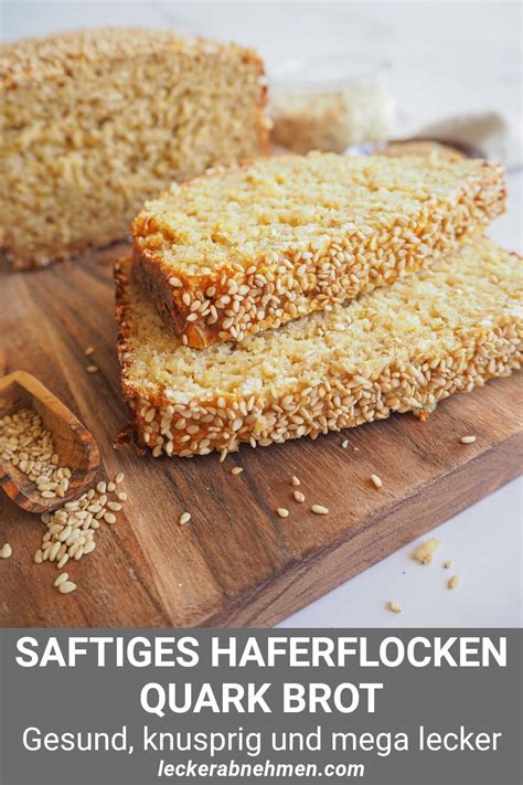 Haferflockenbrot Mit Quark Gesundes Fitnessbrot Zum Abnehmen Brot