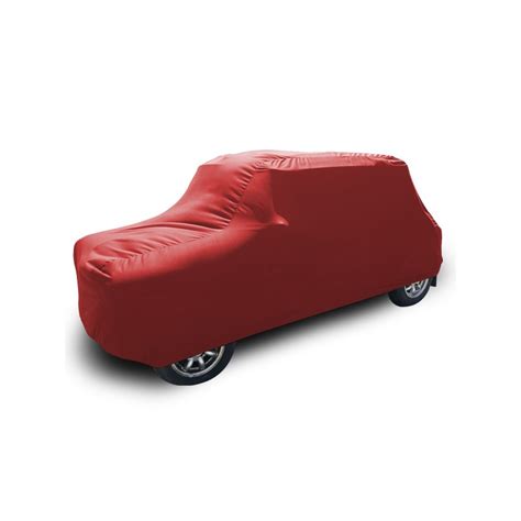 Indoor Car Cover Mini British Open Convertible Coverlux Red