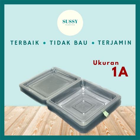 Jual Plastik Mika Kue Ukuran A Jumbo Mika Kotak Besar Box Mika Kue