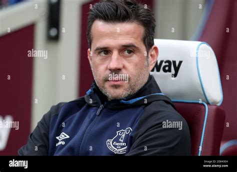 Everton manager Marco Silva looks on Stock Photo - Alamy