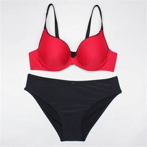 Push Up Bralette Bikini Set Bikinis Plug