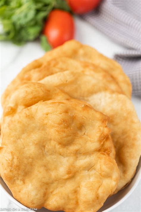 Indian Fry Bread Recipe Oven Baked In Foil And Cheese Sauce