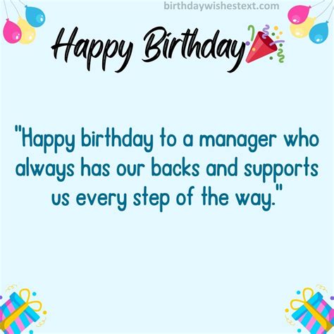 happy birthday wishes  manager quotes messages