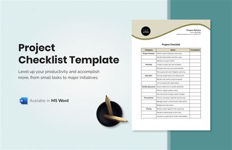 Checklist Project Template Prntbl Concejomunicipaldechinu Gov Co