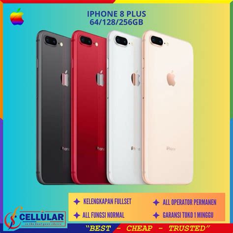 Jual Iphone 8 Plus 64gb Fullset Original Shopee Indonesia