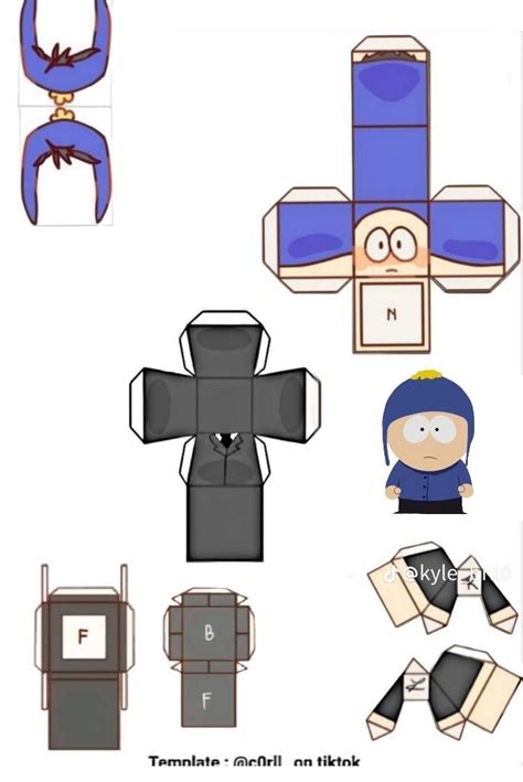 Artesan As De Papel En D De Craig Tucker Papercraft South Park