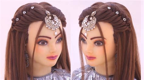 Cute Easy Open Hairstyles For Eid L New Elegant Hairstyles L Front Variation L Stylish Braid