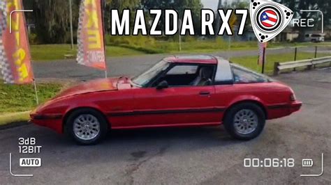 Mazda RX7 Como Nuevo Y Como Suena Rotativo Puerto Rico La Isla Del