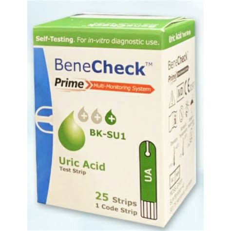 Benecheck In Test Strips Accurate Glucose Cholesterol Uric