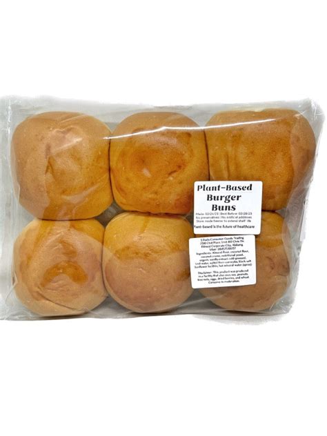 Doc Chef Gf Burger Buns 6pcs The Vegan Grocer Ph