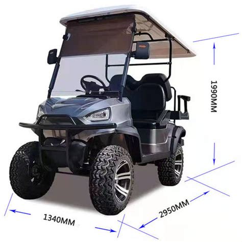 Buy Wholesale China Lead Acid Battery Operated Golf Cart Four Wheels