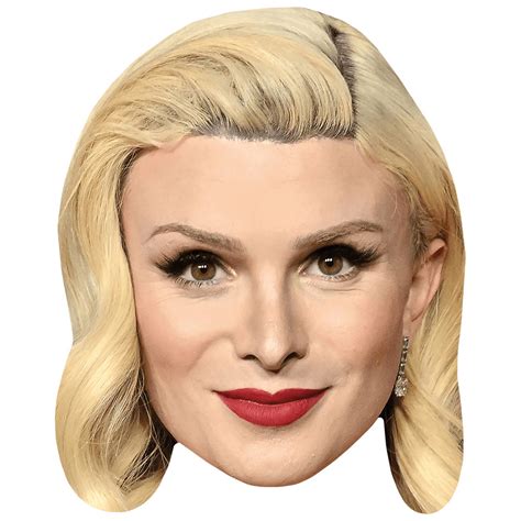 Dylan Mulvaney Lipstick Maske Aus Karton Celebrity Cutouts