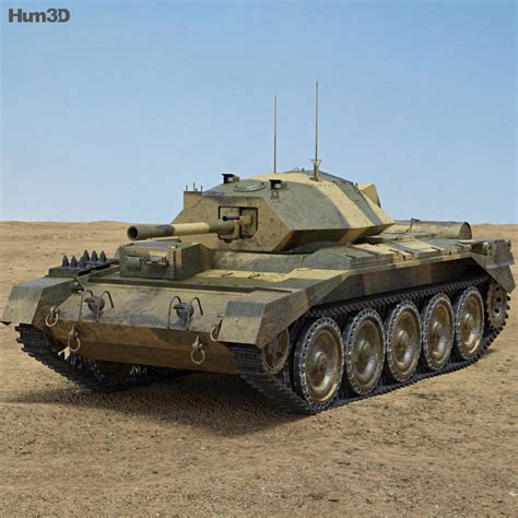 Crusader Tank Mk Iii 3d Model Military On Hum3d