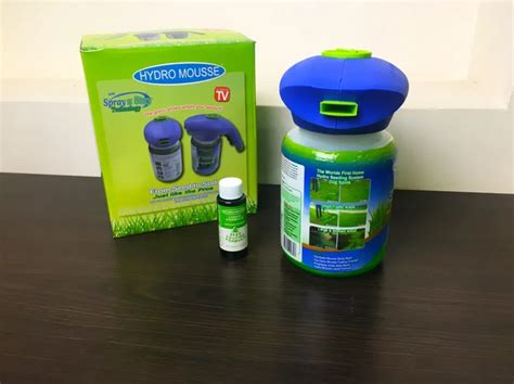 Купить Жидкий газон HYDRO MOUSSE | Распылитель для гидропосева газона ...