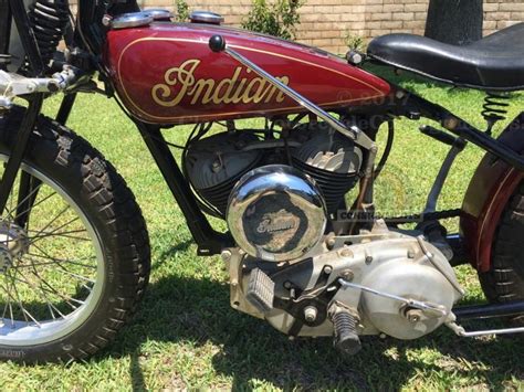 1941 Indian Sport Scout 640 Flat Track Racer Hobo John Estate