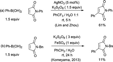 A Challenging Heck Reaction Of Maleimides Organic Chemistry Frontiers