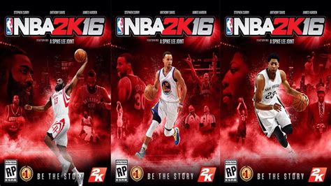 Nba 2k16 Cover Feat Steph Curry James Harden And Anthony Davis Mycareer News Youtube