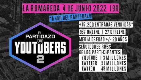 Partidazo De Youtubers 2 Horario Canal De Youtube Y Cómo Ver En