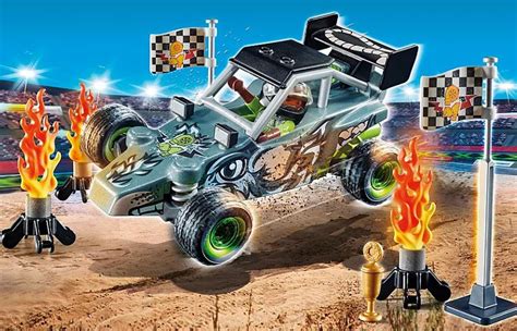 Playmobil Stuntshow Cascadeur Et Buggy Promo Pack Playmobil