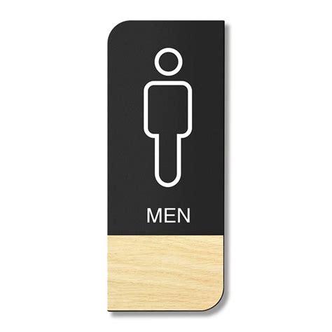 Buy Acrylic Men Women Toilet Washroom Signage Door Sign Nameplate