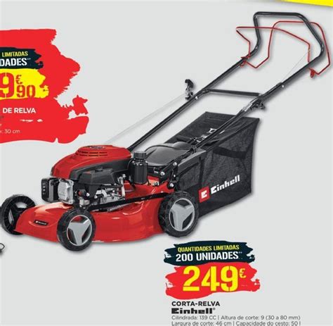 Promoção Corta Relva Einhell em Bricomarché