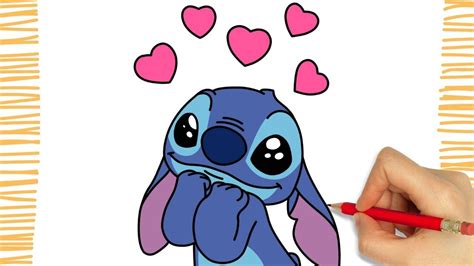 Como Dibujar A Stitch Kawaii I Paso A Paso Youtube Stitch Easy