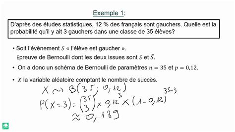 08 Reconnaître une loi binomiale YouTube
