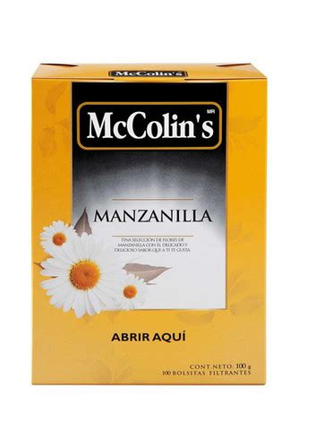 MC COLINS INFUSION MANZANILLA 100BLS Abfrance