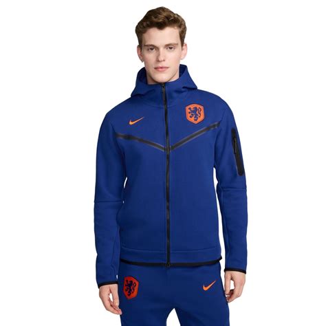 Nike Netherlands Tech Fleece Vest 2024 2026 Blue Orange Knvbshopnl