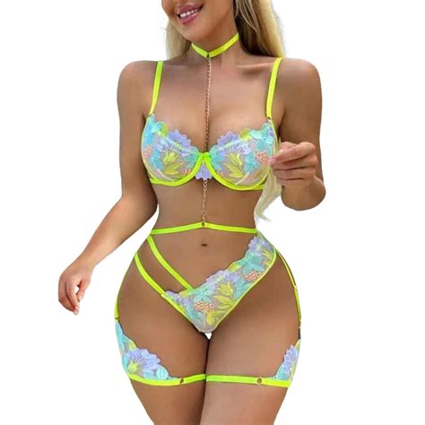 Xzhgs Womens Lingerie Plus Size Bodysuit Women S Fun Underwear Set With