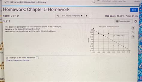 Mth Spring Quantitative Literacy Chegg