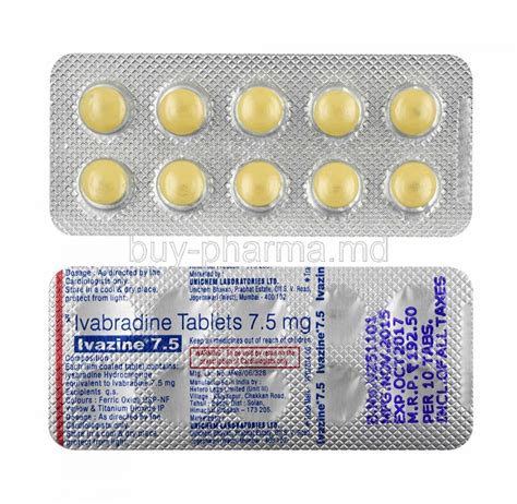 Buy Ivazine Ivabradine Online Buy Pharmamd