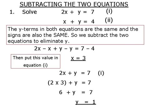 How To Solve Simultaneous Equations With 2 Squares Tessshebaylo