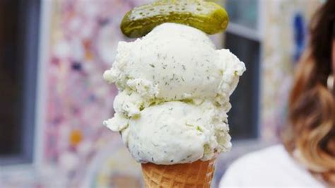 Pickle Ice Cream - Cucumber Dill Ice Cream