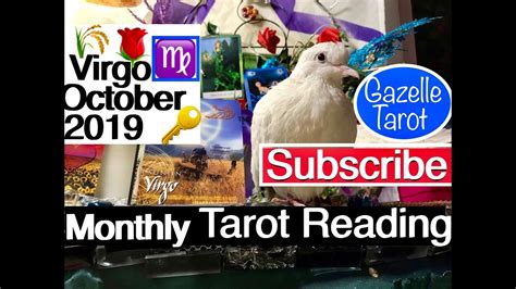 Virgo October 2019 Tarot Reading ♍️ Virgo Monthly Tarot Virgo