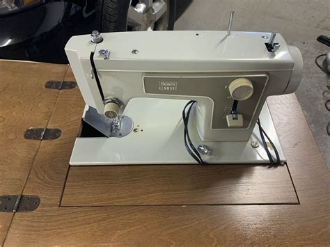 Kenmore Sears Model 5186 Sewing Machine W Table And Foot Pedal Rare