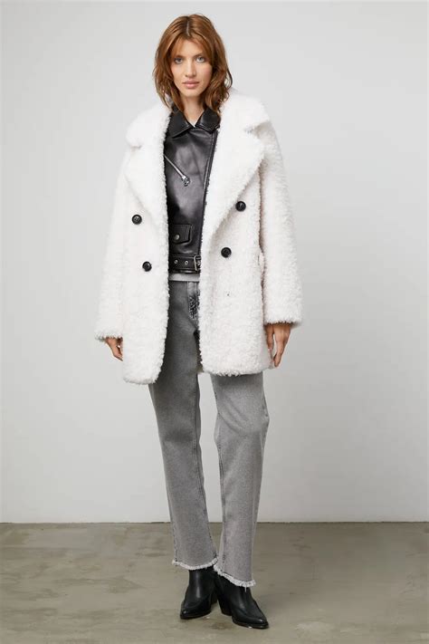 Шуба из овечьей шерсти SnowQueen_collection 669542003 цены в Москве ...