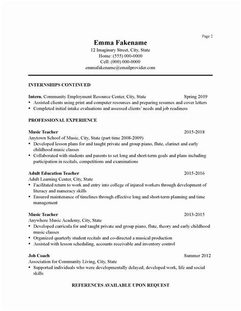 27 Professional Summary Resume Sample For Teachers That You Should Know