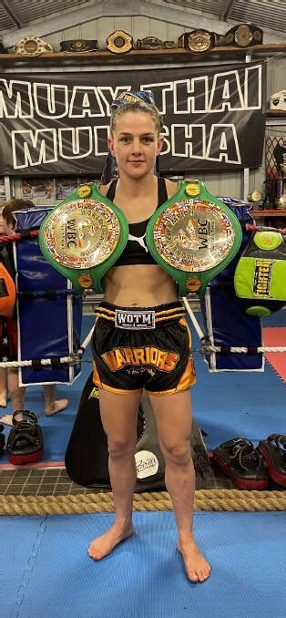 Munruben Muay Thai Champion Kim Townsend Has Made History With A Second