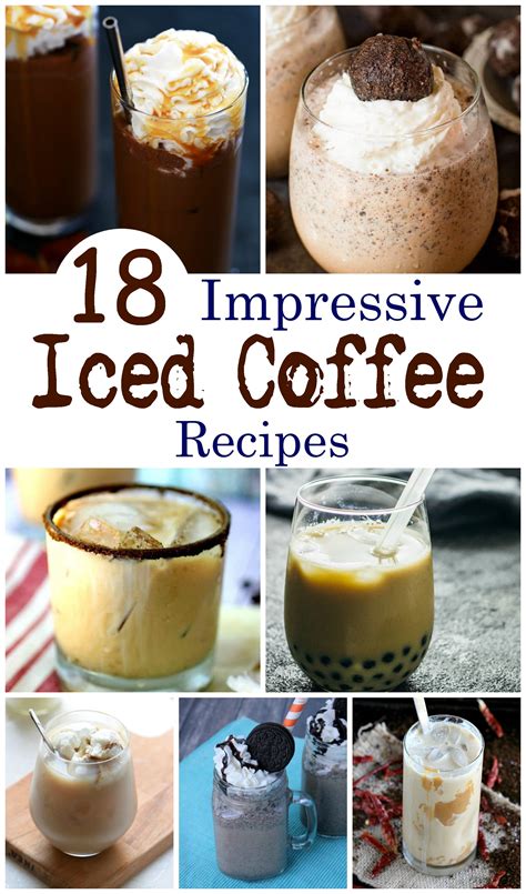 18 Impressive Iced Coffee Recipes - She Blogs It