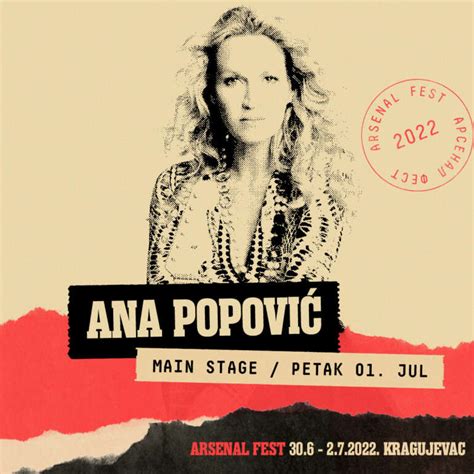 Ana Popović Arsenalfest 2024