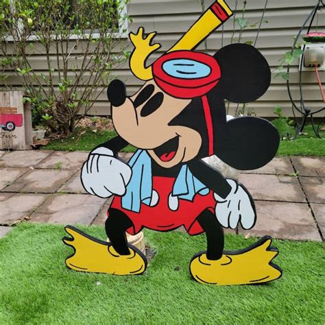 Mickey Mouse Life Size Etsy