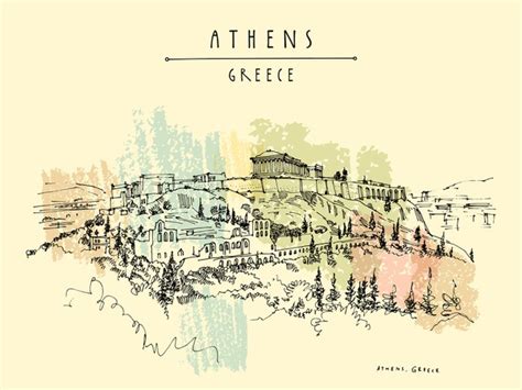 athens art attractions   royalty  licensable stock