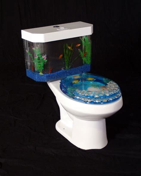 Fantastic Aquarium Design On Toilet Tank Home Design Garden