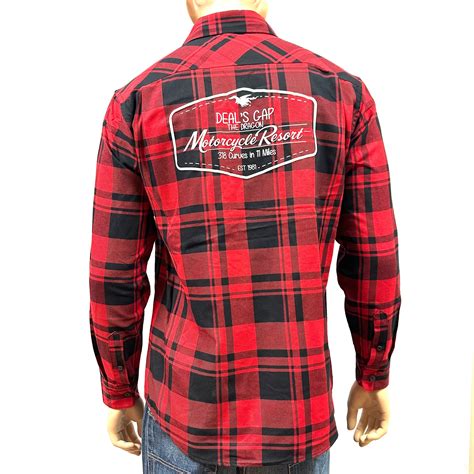 Flannel Shirt Red – Deals Gap