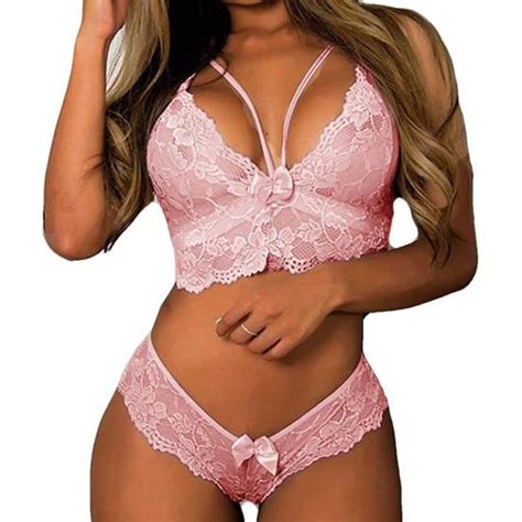 Femme Lingerie Erothique String Ensemble Sous V Tements De Seduction